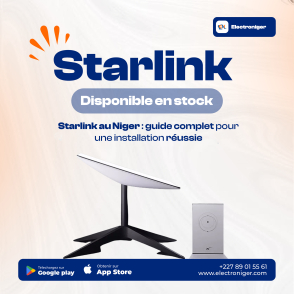 Starlink : l’Internet haut débit partout au Niger grâce à Electroniger !